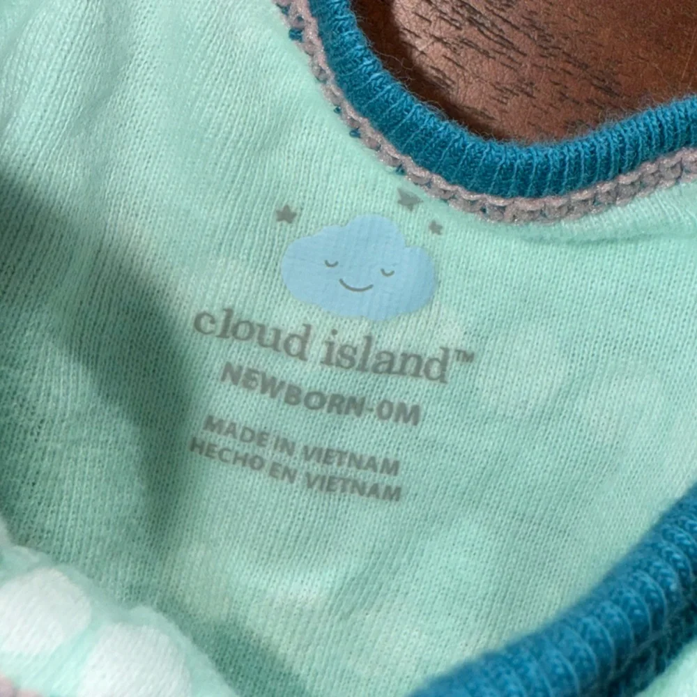 Cloud Island‎ NB zipper footie pajamas lot